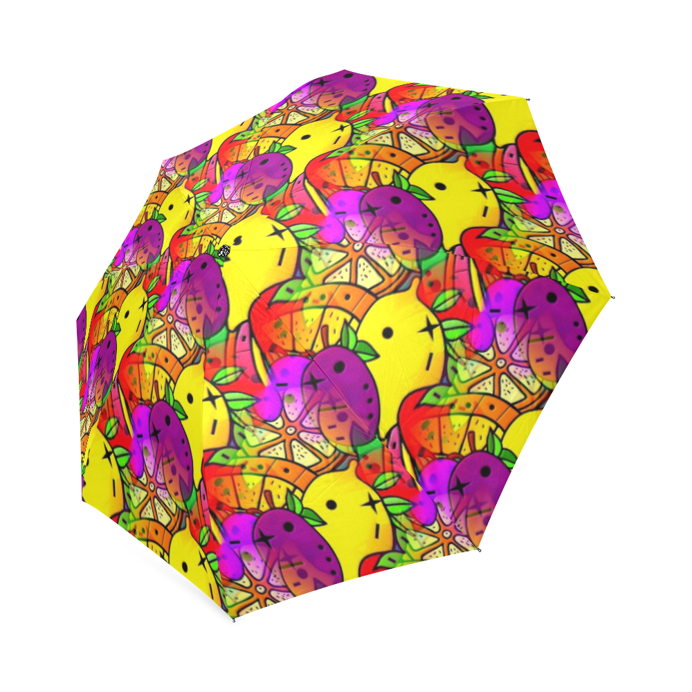 Fruities by Popart Lover Foldable Umbrella (Model U01)