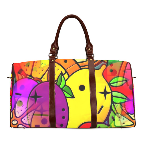 Fruities by Popart Lover Waterproof Travel Bag/Small (Model 1639)