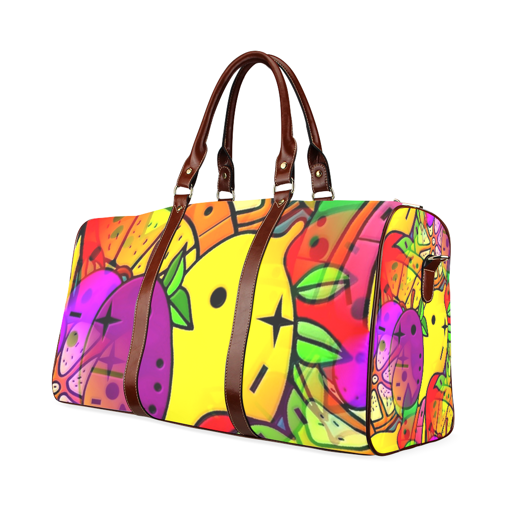 Fruities by Popart Lover Waterproof Travel Bag/Small (Model 1639)