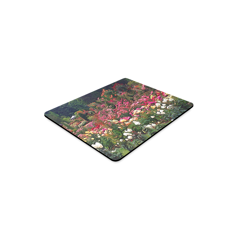 IMPRESSION OF A ROSE GARDEN Rectangle Mousepad