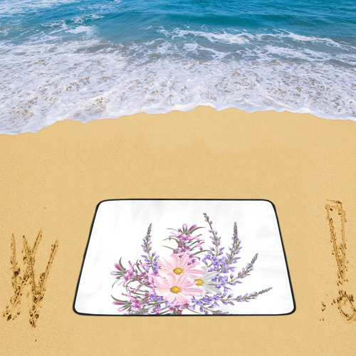 Designers romance Floral Art edition : Russia collection vacation beach Mat Beach Mat 78"x 60"