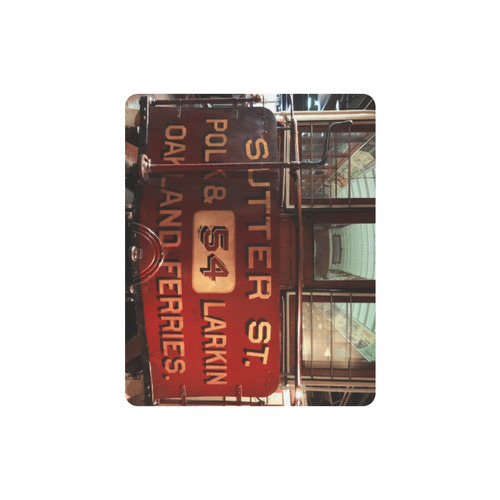 SAN FRANCISCO CABLE CAR Rectangle Mousepad