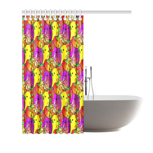 Fruities by Popart Lover Shower Curtain 72"x72"