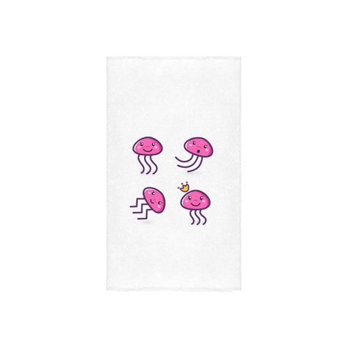 Vintage sea Creatures Gift edition : Pink Custom Towel 16"x28"