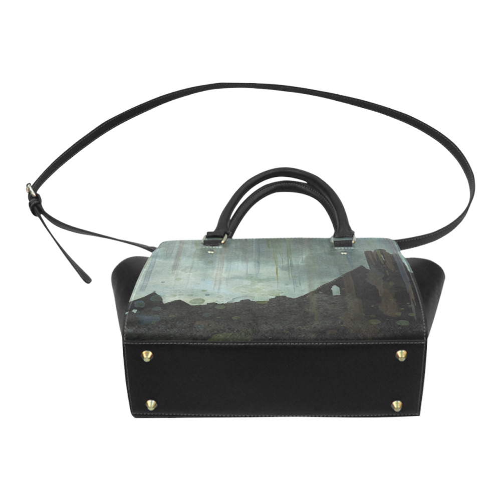 Celtic ruins Classic Shoulder Handbag (Model 1653)