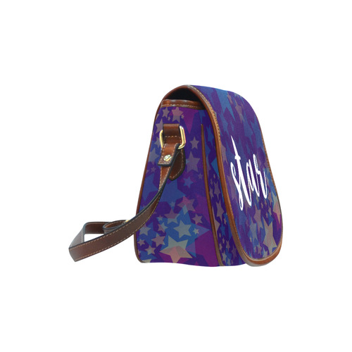 You are a Star purple Saddle Bag/Large (Model 1649)