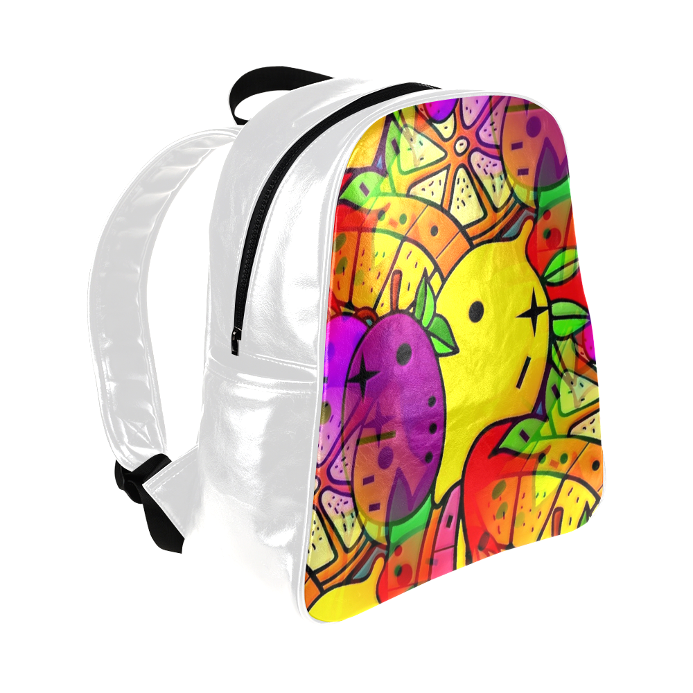 Fruities by Popart Lover Multi-Pockets Backpack (Model 1636)