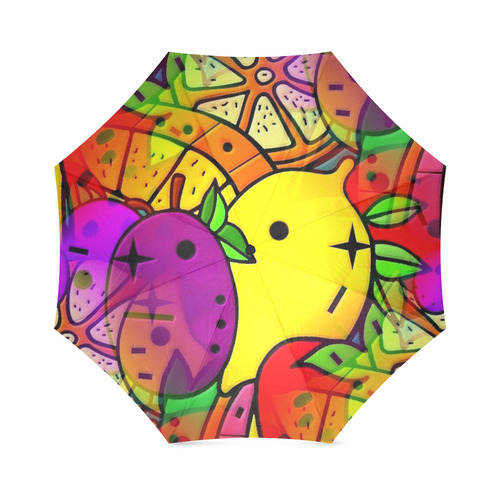 Fruities by Popart Lover Foldable Umbrella (Model U01)