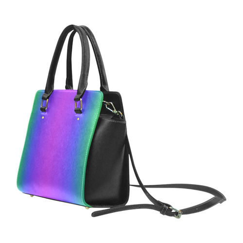 Peacock Rainbow Classic Shoulder Handbag (Model 1653)