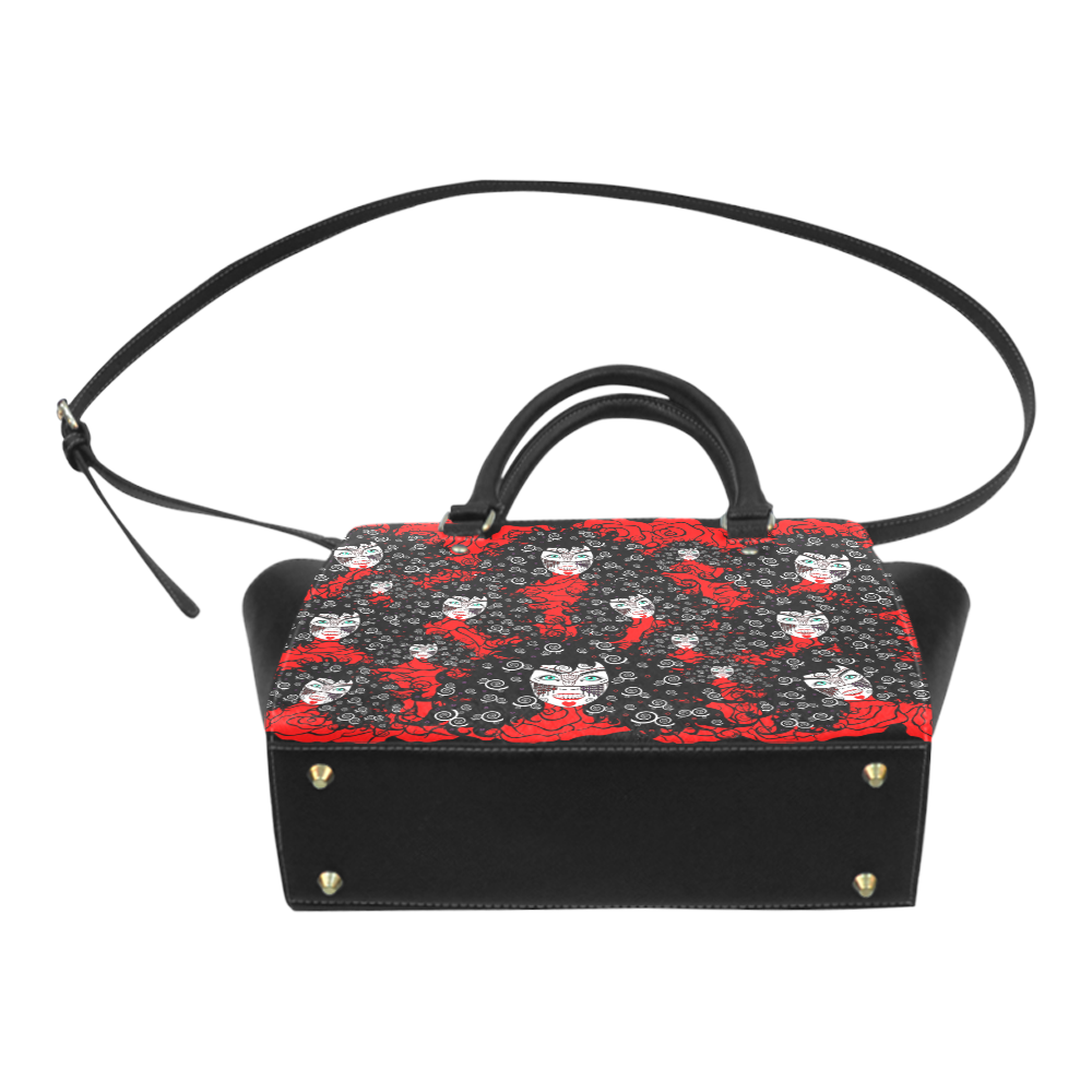 GYPSY VAMPIRE and roses Classic Shoulder Handbag (Model 1653)