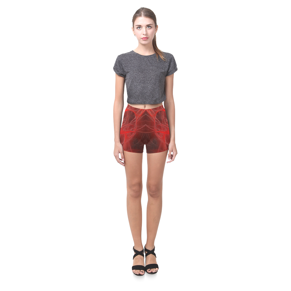 Organic - Flesh And Blood Briseis Skinny Shorts (Model L04)