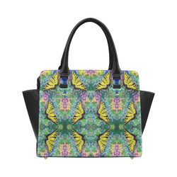 Swallowtails Classic Shoulder Handbag (Model 1653)