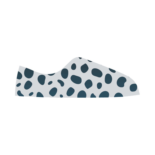 White leopard safari designers Shoe collection 2016 Women's Canvas Zipper Shoes/Large Size (Model 001)