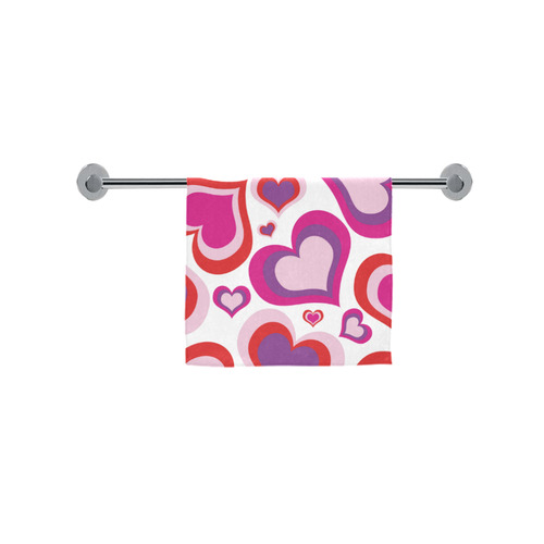 Lovable designers artistic Towel : pink and purple / artistic fashion Art Custom Towel 16"x28"