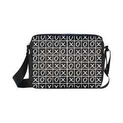 OXO Game - Noughts and Crosses Classic Cross-body Nylon Bags (Model 1632)
