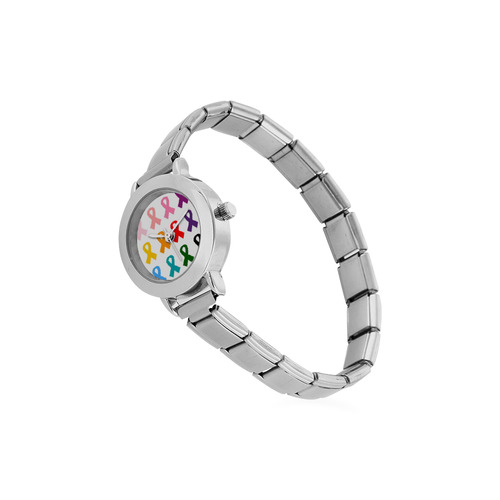 Watches with cute Ribbon art edition. Elegant and beautiful : NEW ARRIVAL IN SHOP 2016 Edition Women's Italian Charm Watch(Model 107)