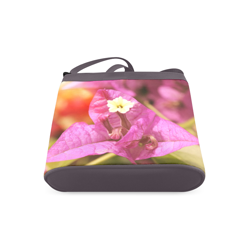 Pink Bougainvillea Crossbody Bags (Model 1613)