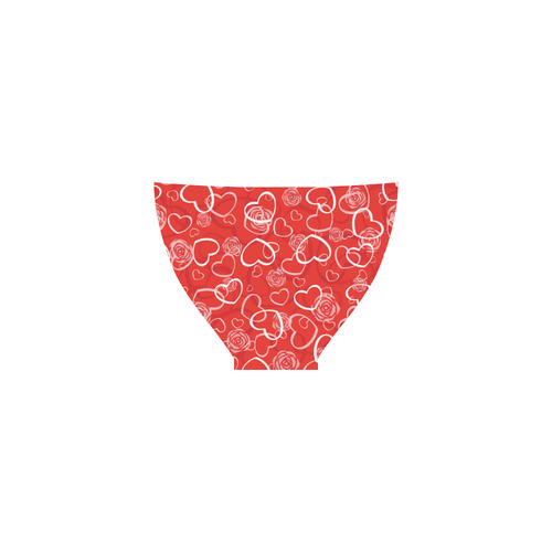 Heart artistic Red bikini collection 2016 / art fashion collection Custom Bikini Swimsuit