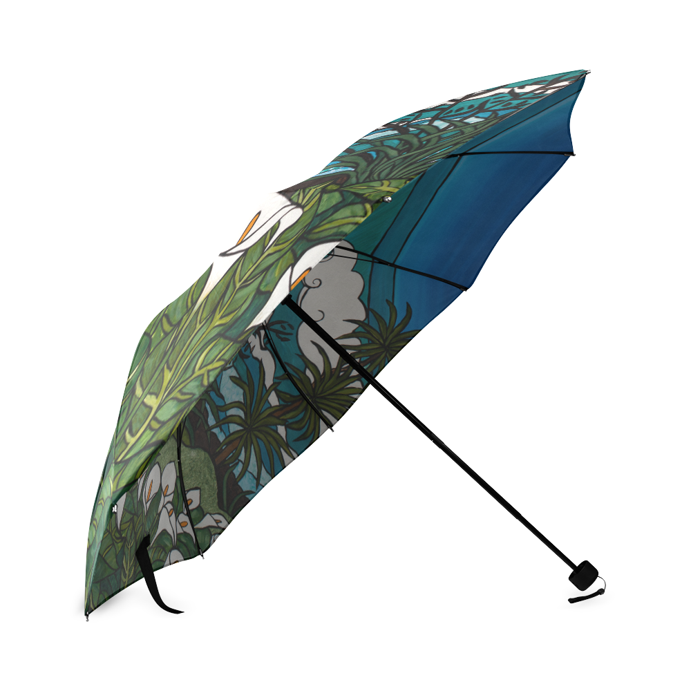"Beyond The Lily Field" Foldable Umbrella (Model U01)