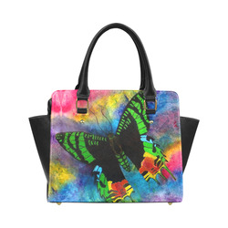 Sunset Moth Classic Shoulder Handbag (Model 1653)