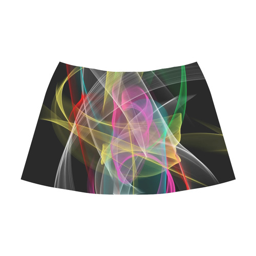 Sound of colors by Nico Bielow Mnemosyne Women's Crepe Skirt (Model D16)