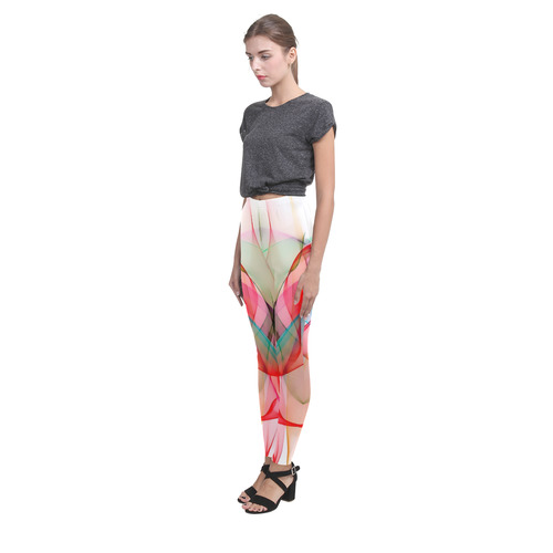 Sound of colors by Nico Bielow Cassandra Women's Leggings (Model L01)