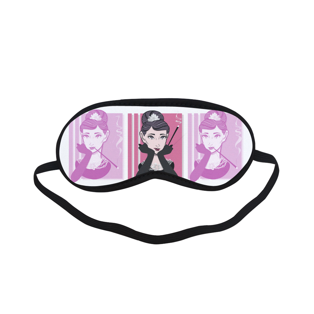 Audrey pink Sleeping Mask