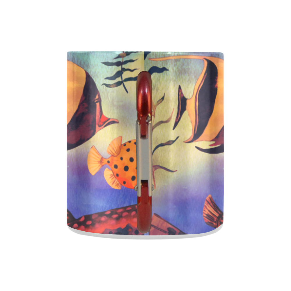 Animal fish - Colorful underwater world pattern Classic Insulated Mug(10.3OZ)