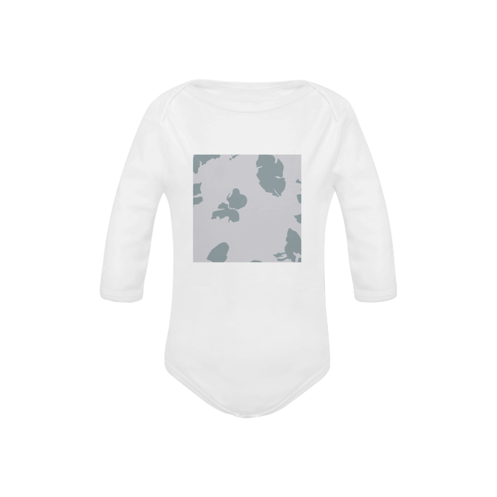 Designers New army line : Vintage luxury design for baby boy Collection 2016 Baby Powder Organic Long Sleeve One Piece (Model T27)