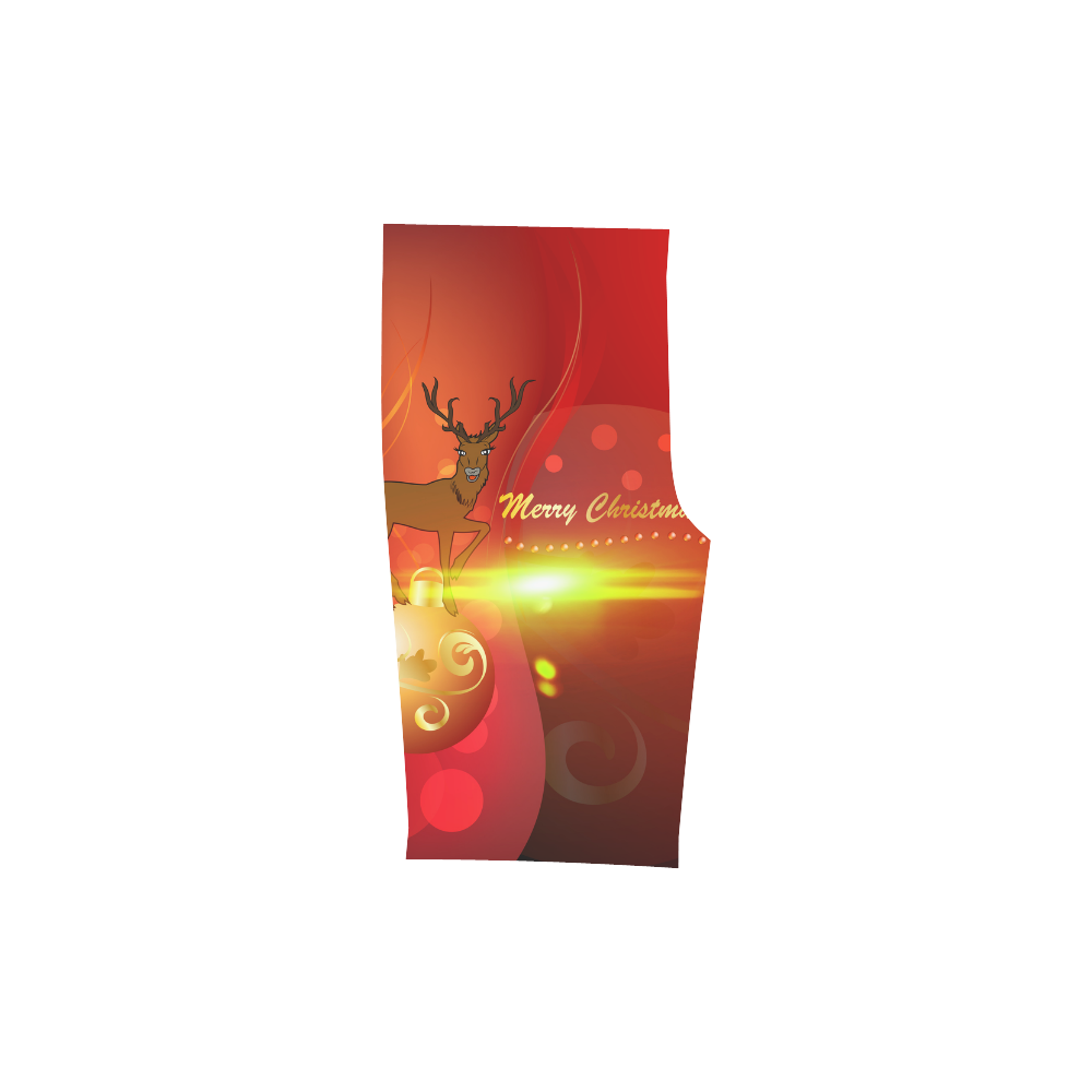 christmas design with reindeer Men's Swim Trunk (Model L21)