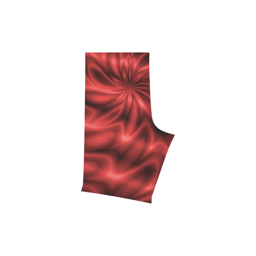 Red Shiny Swirl Men's Swim Trunk (Model L21)