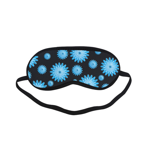 blue flowers Sleeping Mask