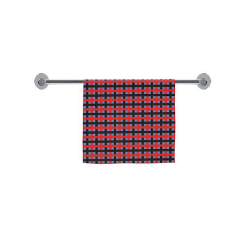 RED CHECKER Custom Towel 16"x28"