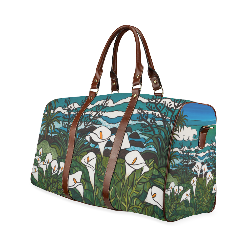 Beyond The Lily Field Bag Waterproof Travel Bag/Large (Model 1639)