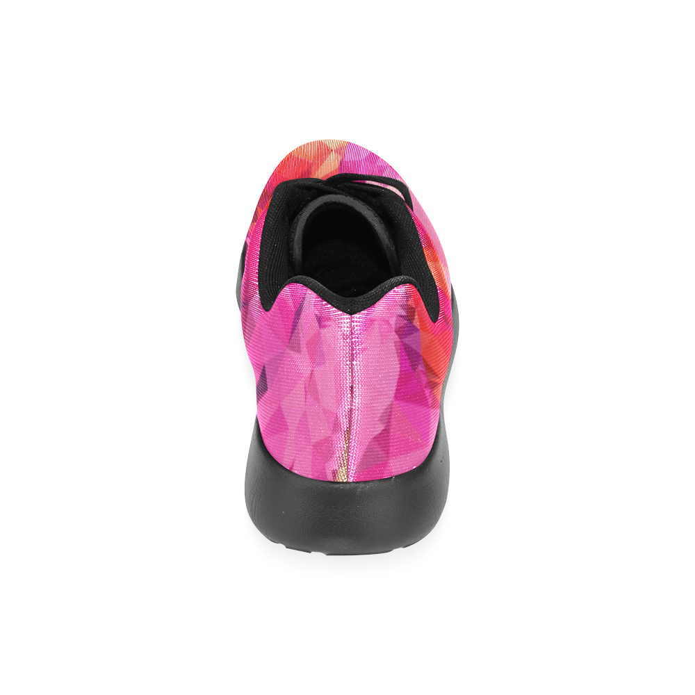 Geometric Magenta Garden Women’s Running Shoes (Model 020)