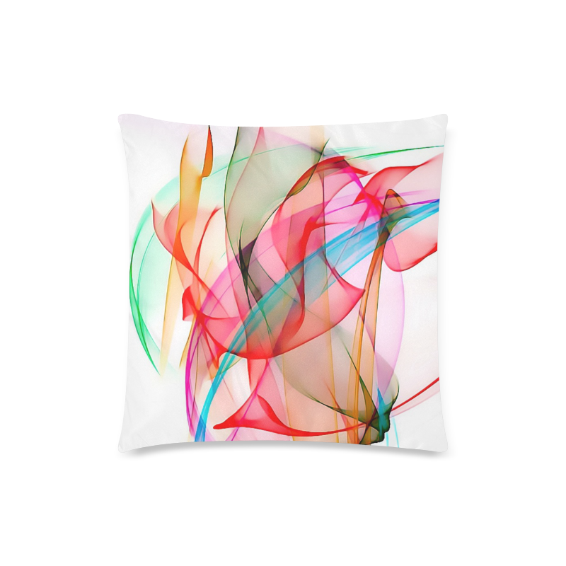 Sound of colors by Nico Bielow Custom Zippered Pillow Case 18"x18"(Twin Sides)