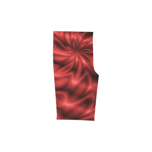 Red Shiny Swirl Men's Swim Trunk (Model L21)
