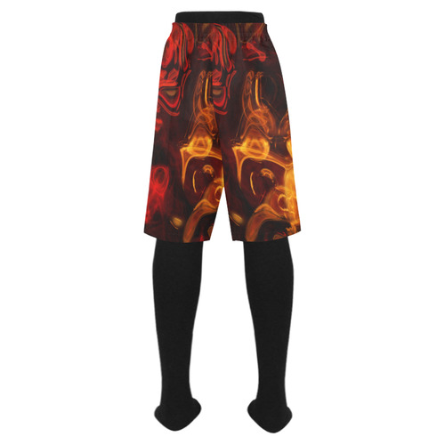 Fire Cat Men's Swim Trunk (Model L21)