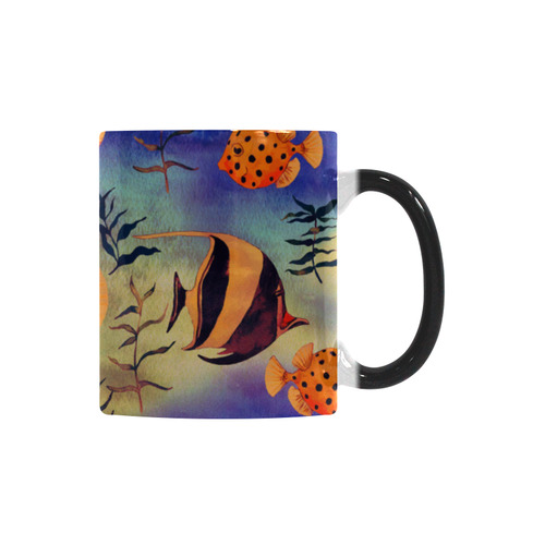 Animal fish - Colorful underwater world pattern Custom Morphing Mug