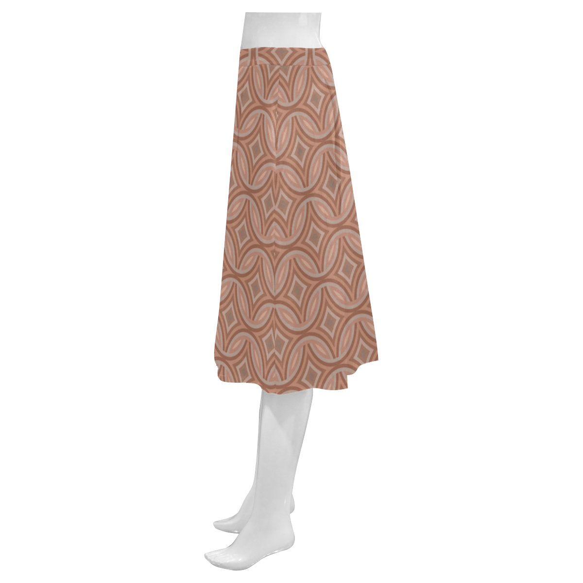 wallpaper BROWNS Mnemosyne Women's Crepe Skirt (Model D16)