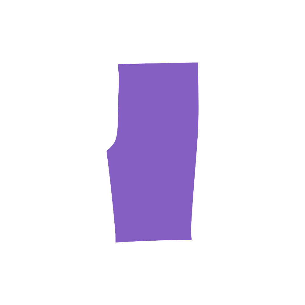 purple Men's Swim Trunk (Model L21)