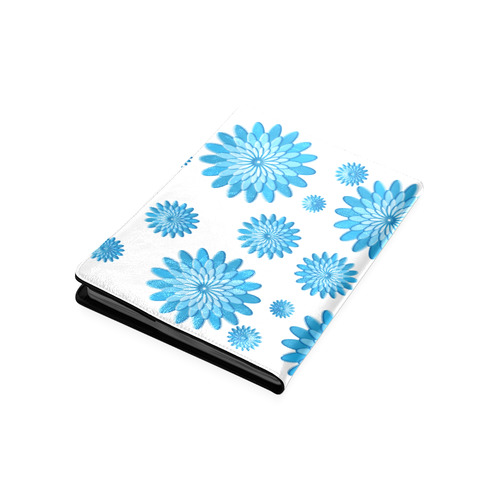 blue flowers Custom NoteBook B5