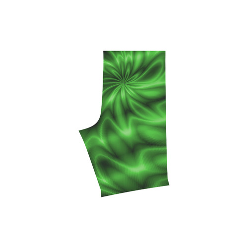 Green Shiny Swirl Men's Swim Trunk (Model L21)
