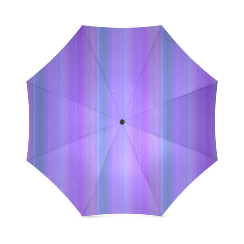 Purple Stripes Foldable Umbrella (Model U01)