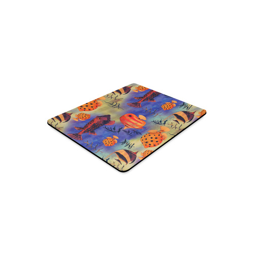Animal fish - Colorful underwater world pattern Rectangle Mousepad