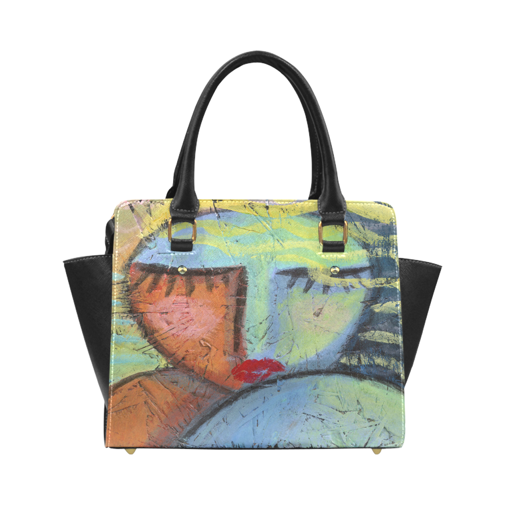 Funky Abstract Art Shoulder Bag Handbag Purse Classic Shoulder Handbag ...