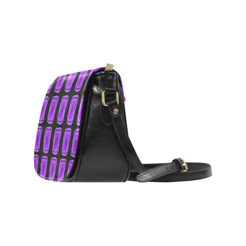 PURPLE DESTINY Classic Saddle Bag/Small (Model 1648)