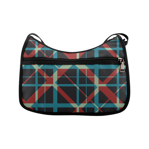 Plaid I black plaid Crossbody Bags Crossbody Bags (Model 1616)