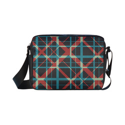Plaid I Classic Cross-body Nylon Bags (Model 1632)
