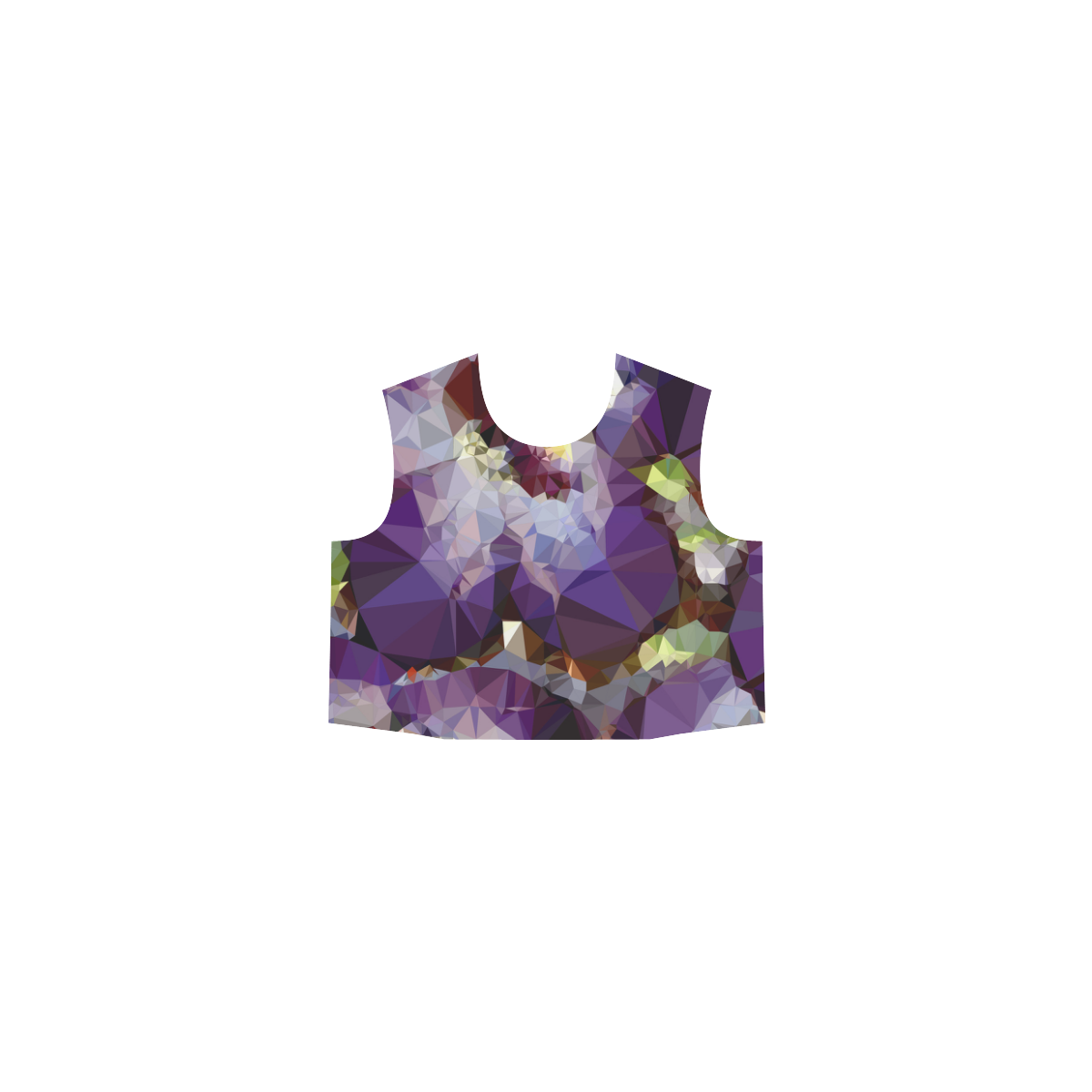 Purple Abstract Geometric Dream Eos Women's Sleeveless Dress (Model D01)
